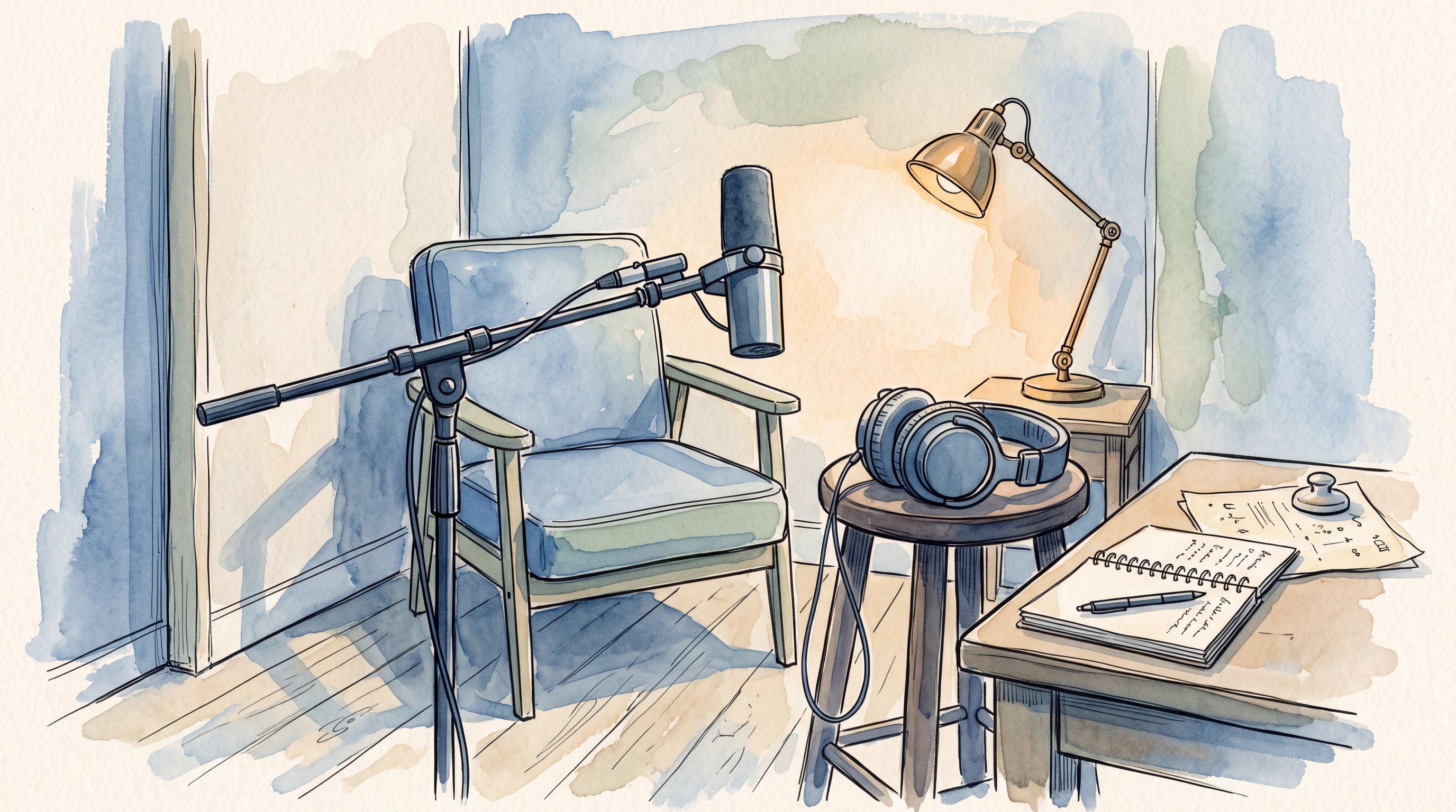 Atmospheric study scene representing NT2 Spreken B2 self-study practice in Delft